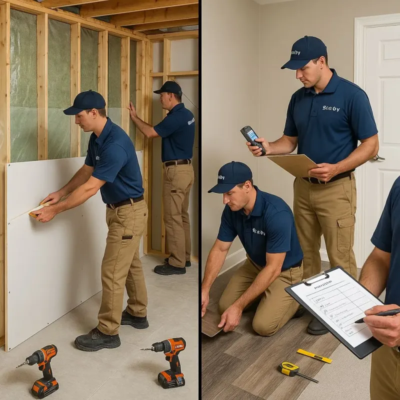 Repairs and Reconstruction process in Dunn, NC