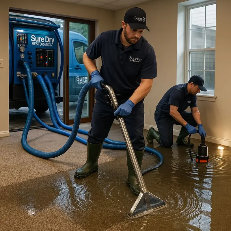 Water Extraction and Removal process in Dunn, NC